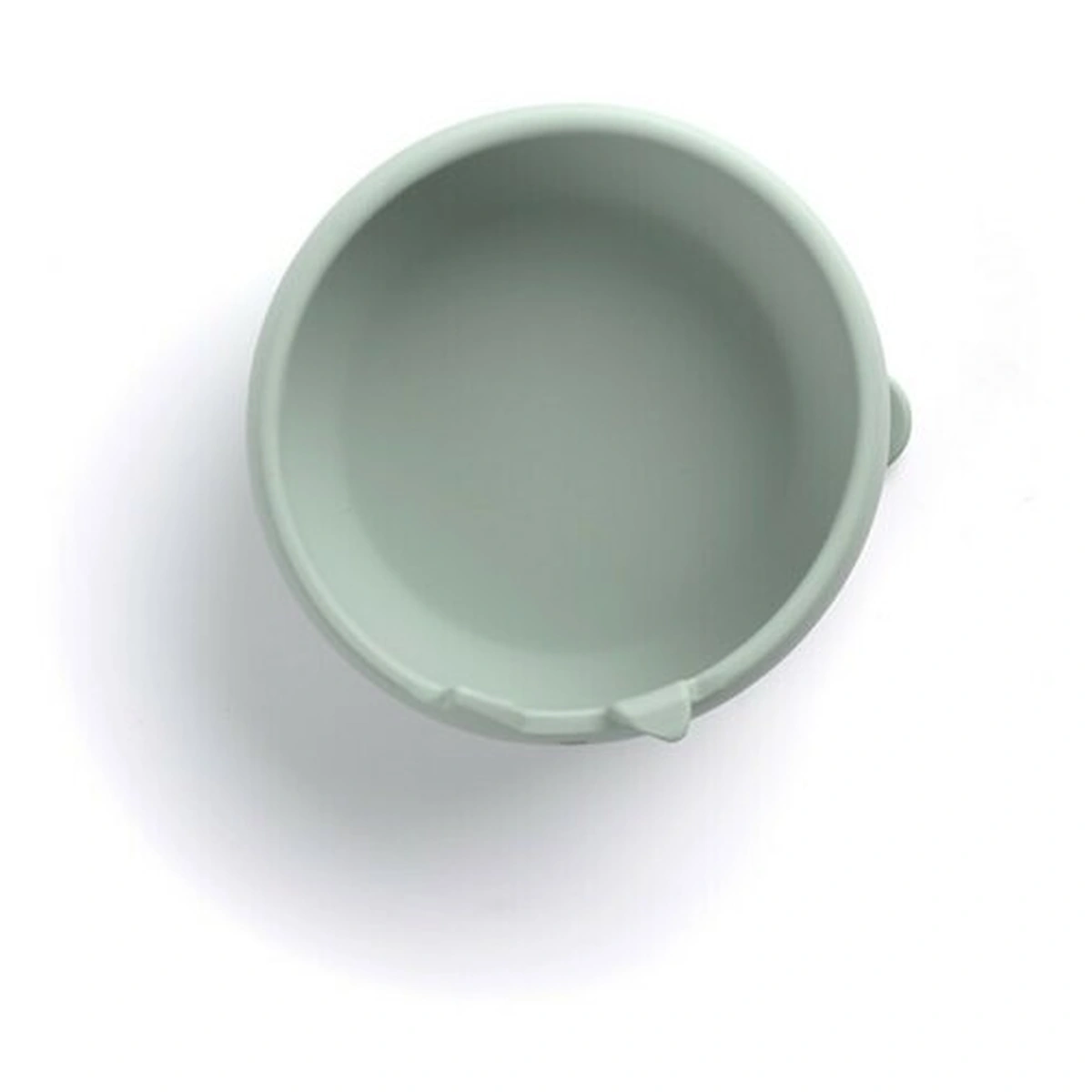 Set de masa, Jane, Din silicon, 2 piese, Cu bol si lingurita, BPA Free, Mint [3]