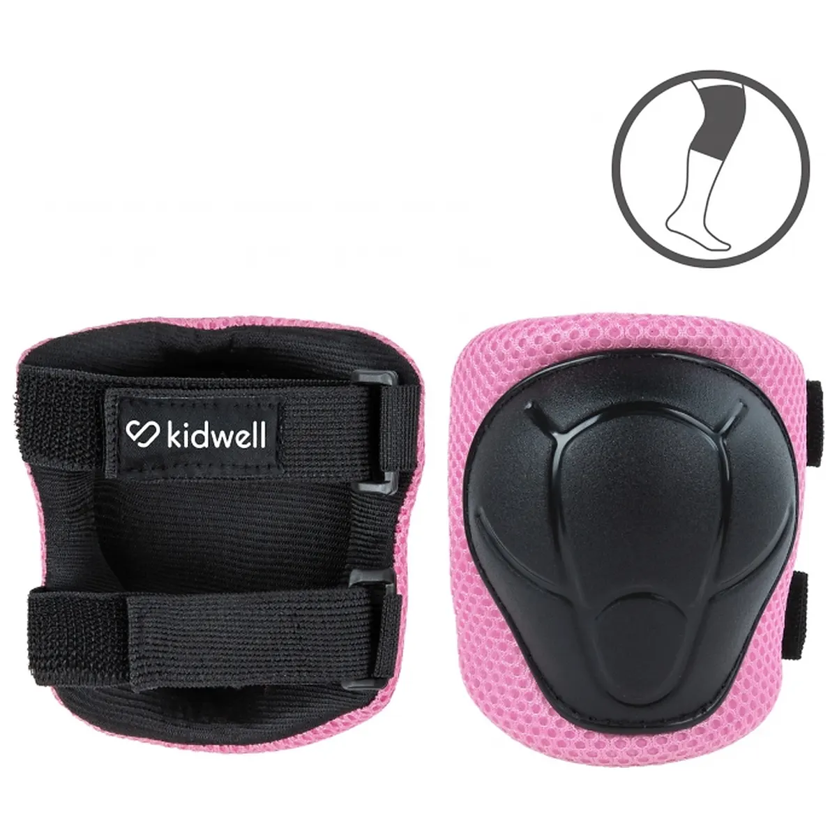 Set de protectie , cotiere si genunchiere, marimea S, Kidwell TRIX - Pink [8]