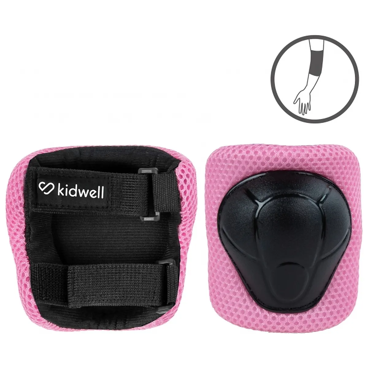Set de protectie , cotiere si genunchiere, marimea S, Kidwell TRIX - Pink [7]