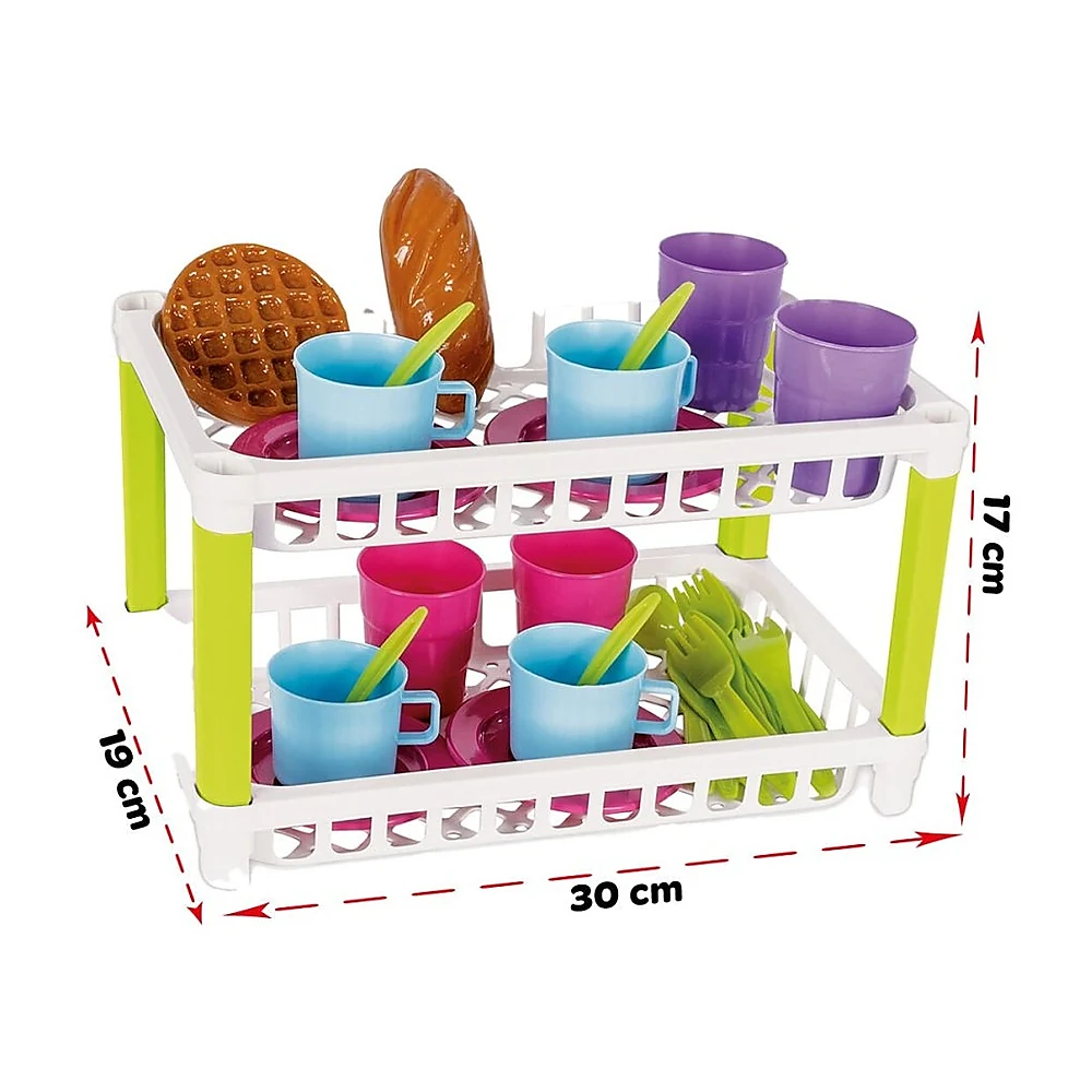 Set de servit ceaiul Pilsan Hamarat Two-Tier Tea pink [3]