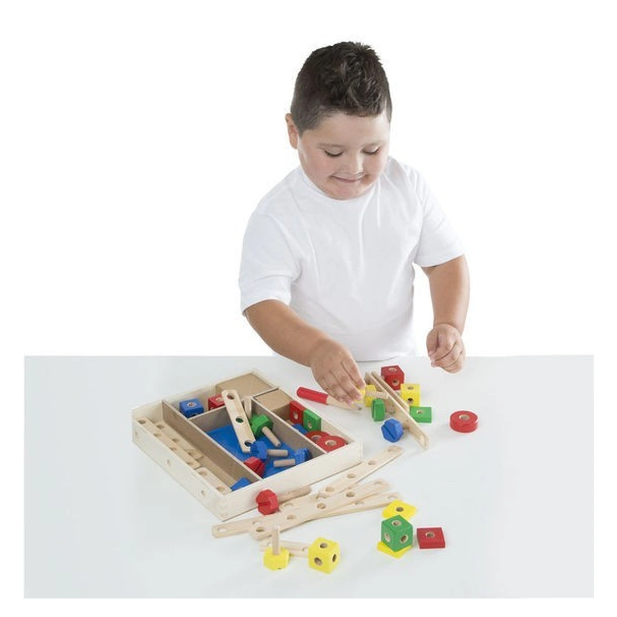 Set din lemn de construit cu suruburi [5]