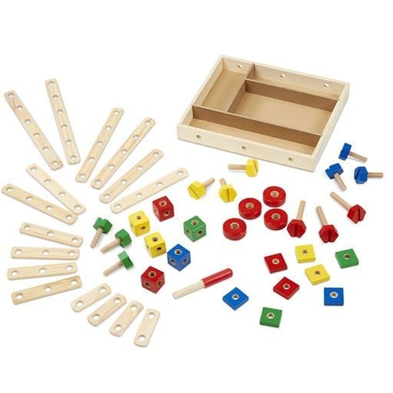Set din lemn de construit cu suruburi [3]