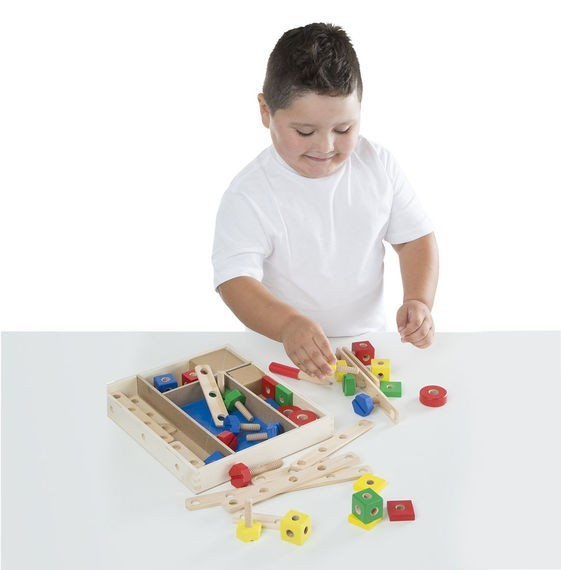 Set din lemn de construit cu suruburi [5]