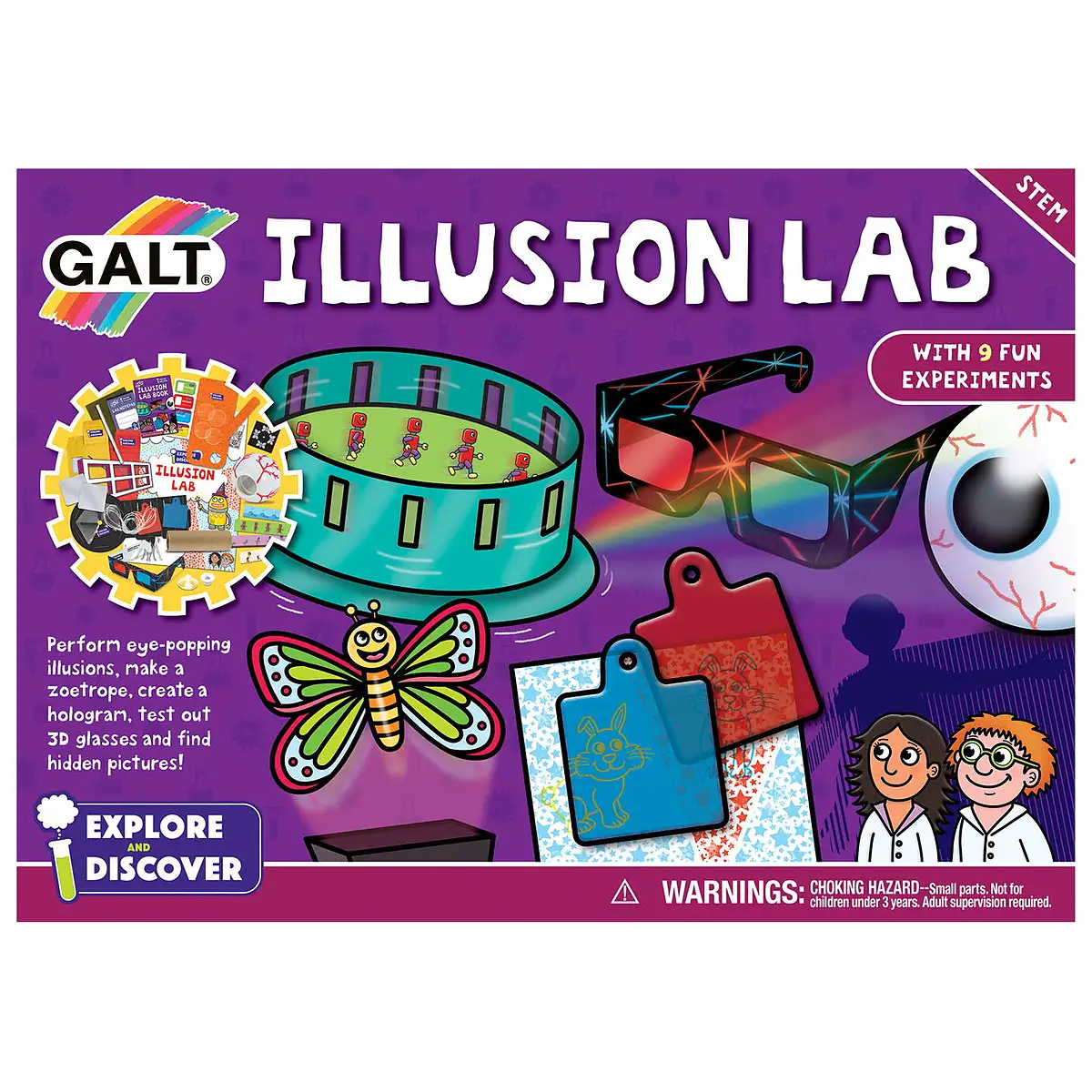 Set experimente - Illusion lab Galt 6 ani+ [5]