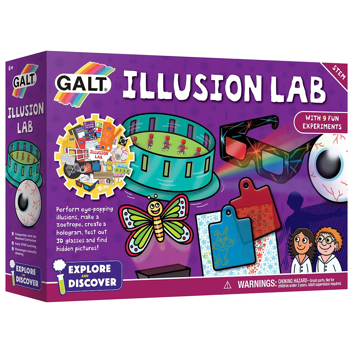 Set experimente - Illusion lab Galt 6 ani+ [4]