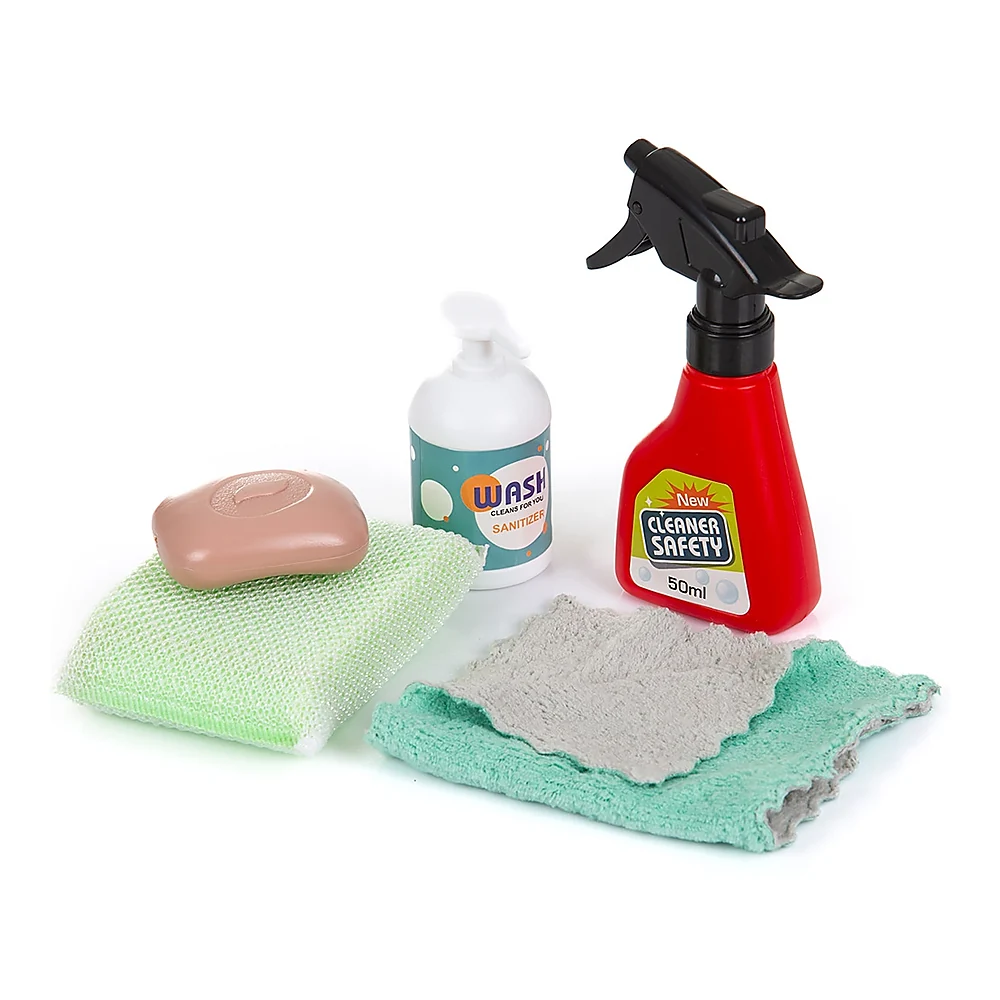 Set jucarie Chipolino Cleaning Trolley cu 16 accesorii [5]