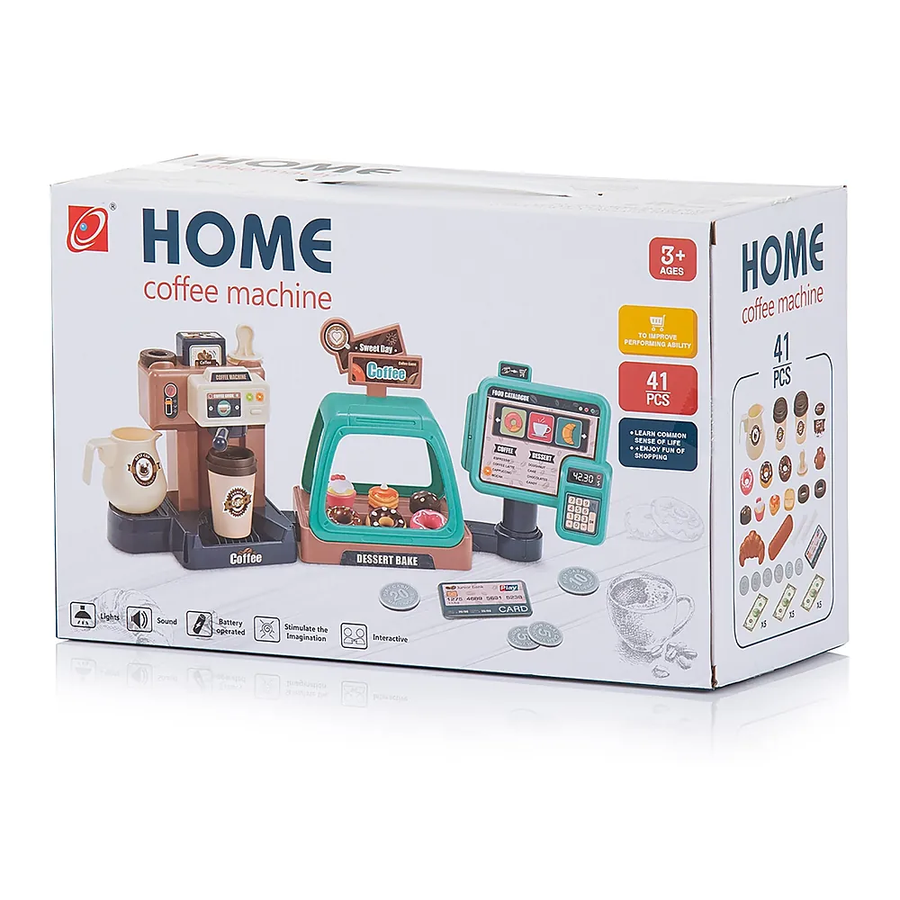 Set jucarie Chipolino Coffee Machine cu lumini, sunete si 41 accesorii [7]