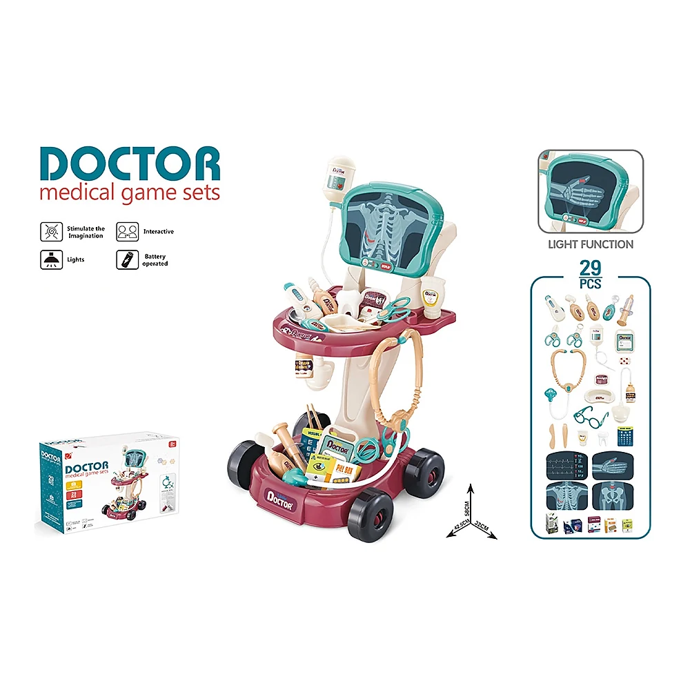 Set jucarie Chipolino Doctor cu lumini si 29 accesorii [9]