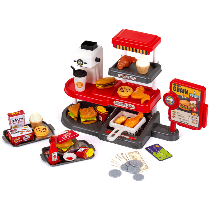 Set jucarie Chipolino Fast Food cu sunete si 71 accesorii [2]