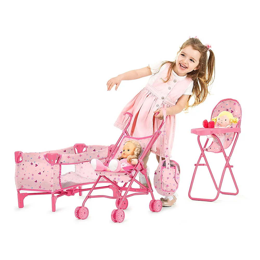 Set jucarii pentru papusi Chipolino Trixy 3 in 1 stars [8]