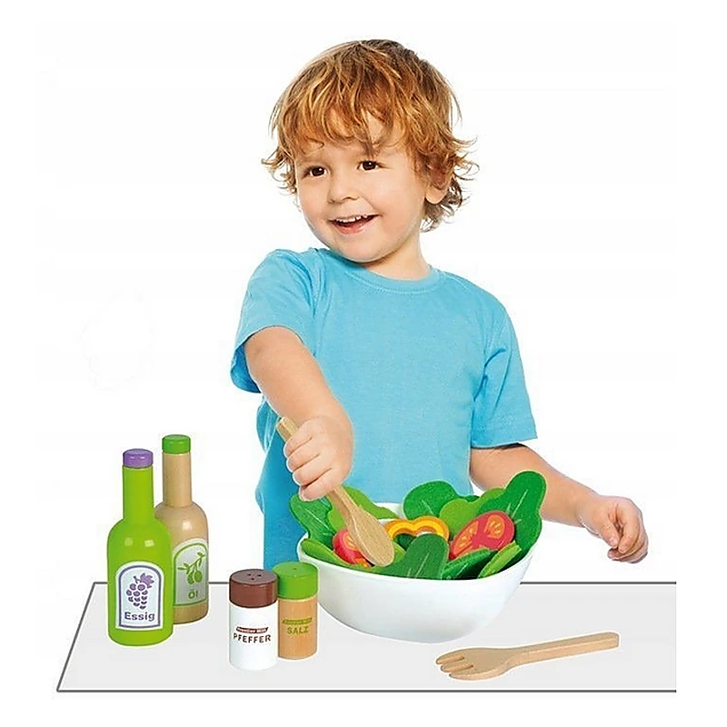 Set legume pentru salata, cu bol - Ecotoys [2]