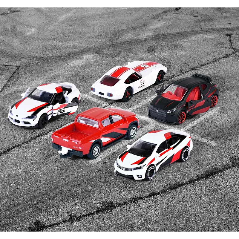 Set Majorette Toyota Racing cu 5 masinute [5]