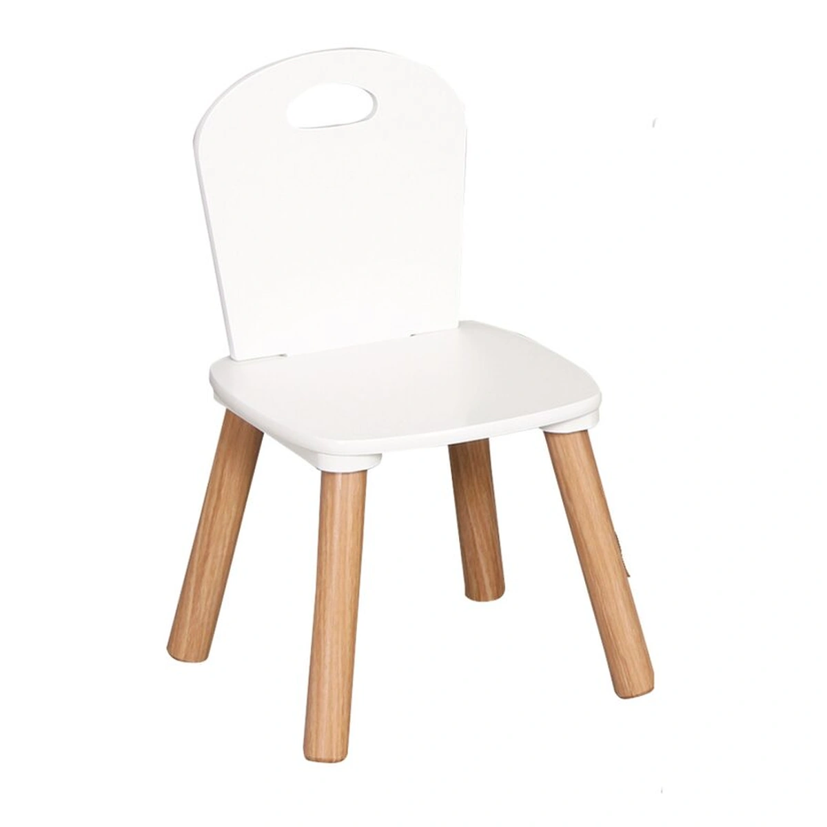 Set masuta si doua scaune, FreeON, Athena, , Din lemn, Alb 6 ani [2]