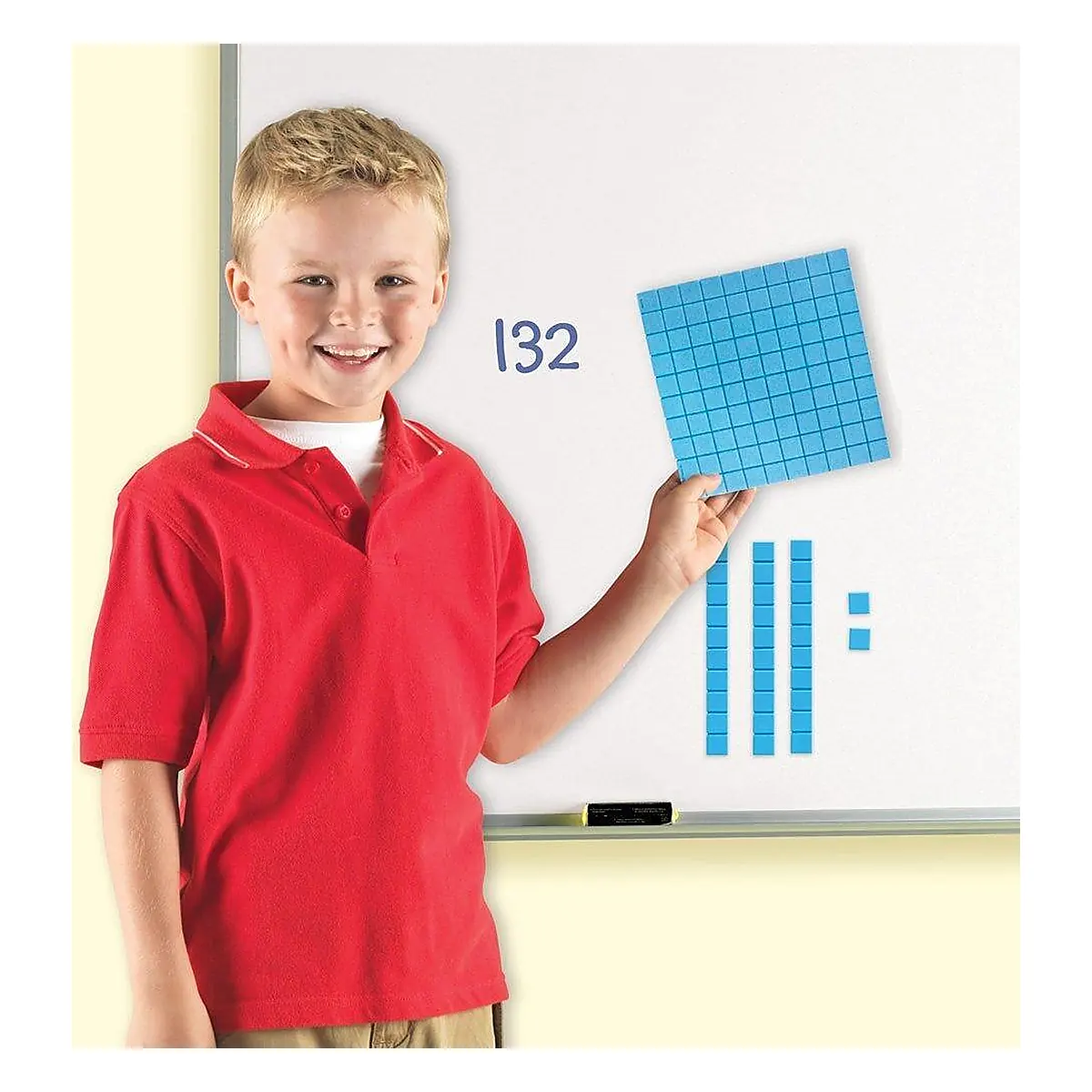 Set matematic magnetic - Modele in baza 10 Learning Resources 10 ani [4]