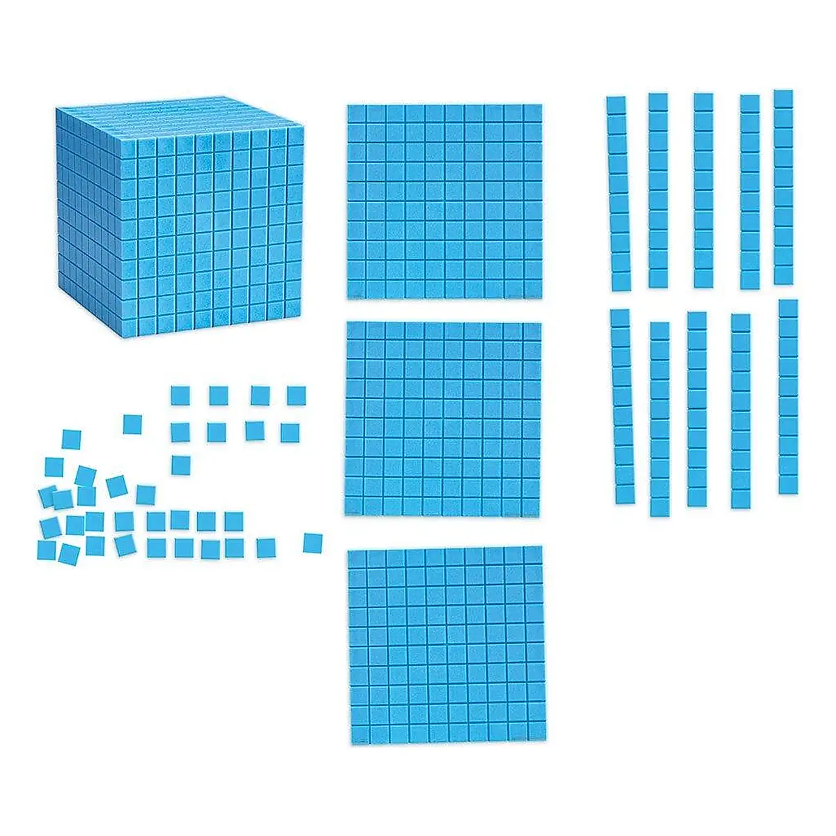 Set matematic magnetic - Modele in baza 10 Learning Resources 10 ani [2]