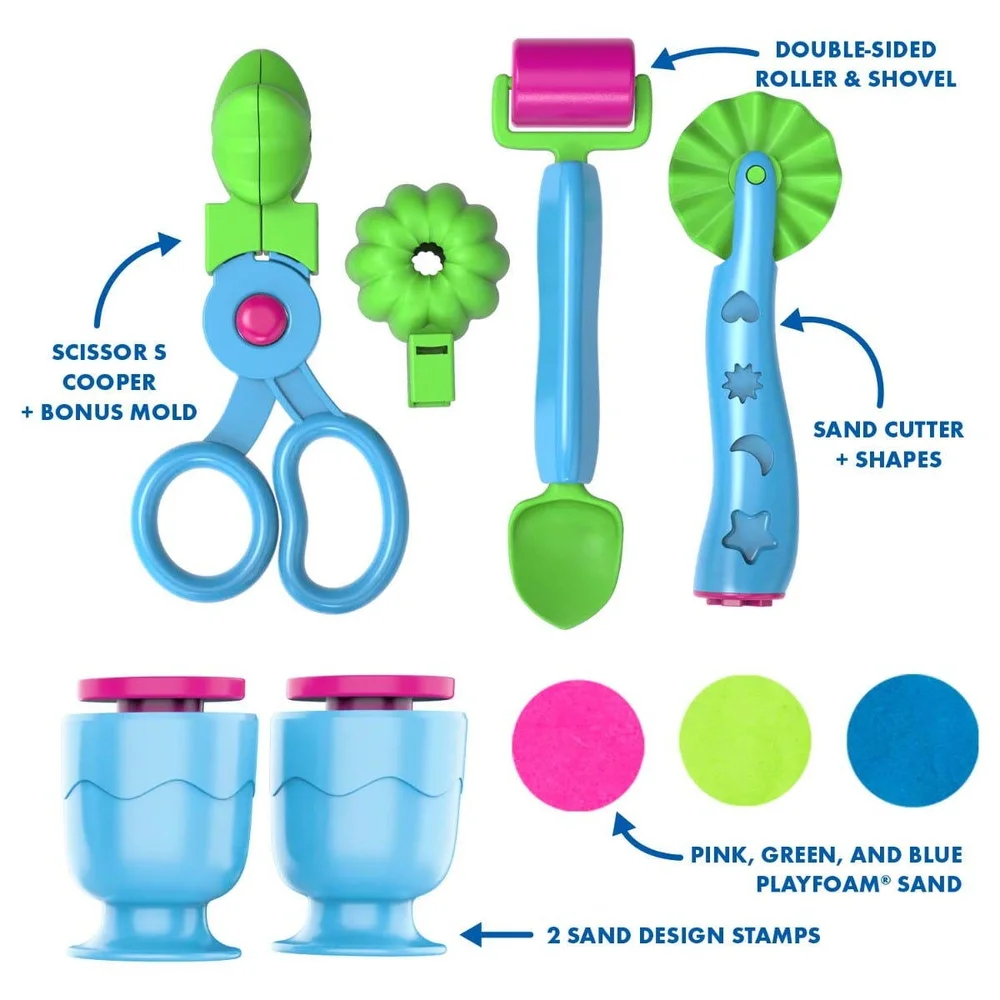 Set nisip kinetic cu accesorii - Playfoam™ [2]