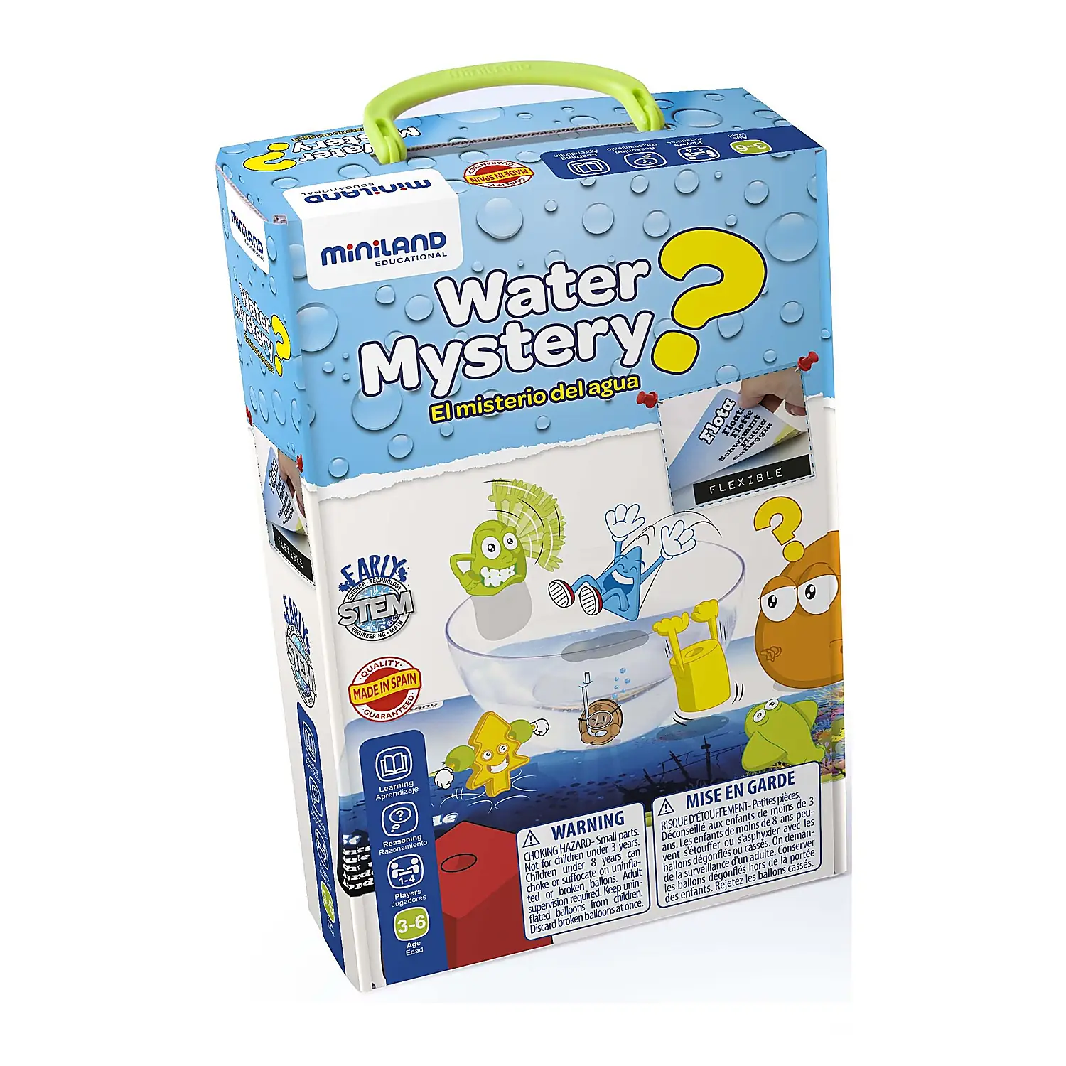 Set pentru experimente Misterele apei - Miniland [2]