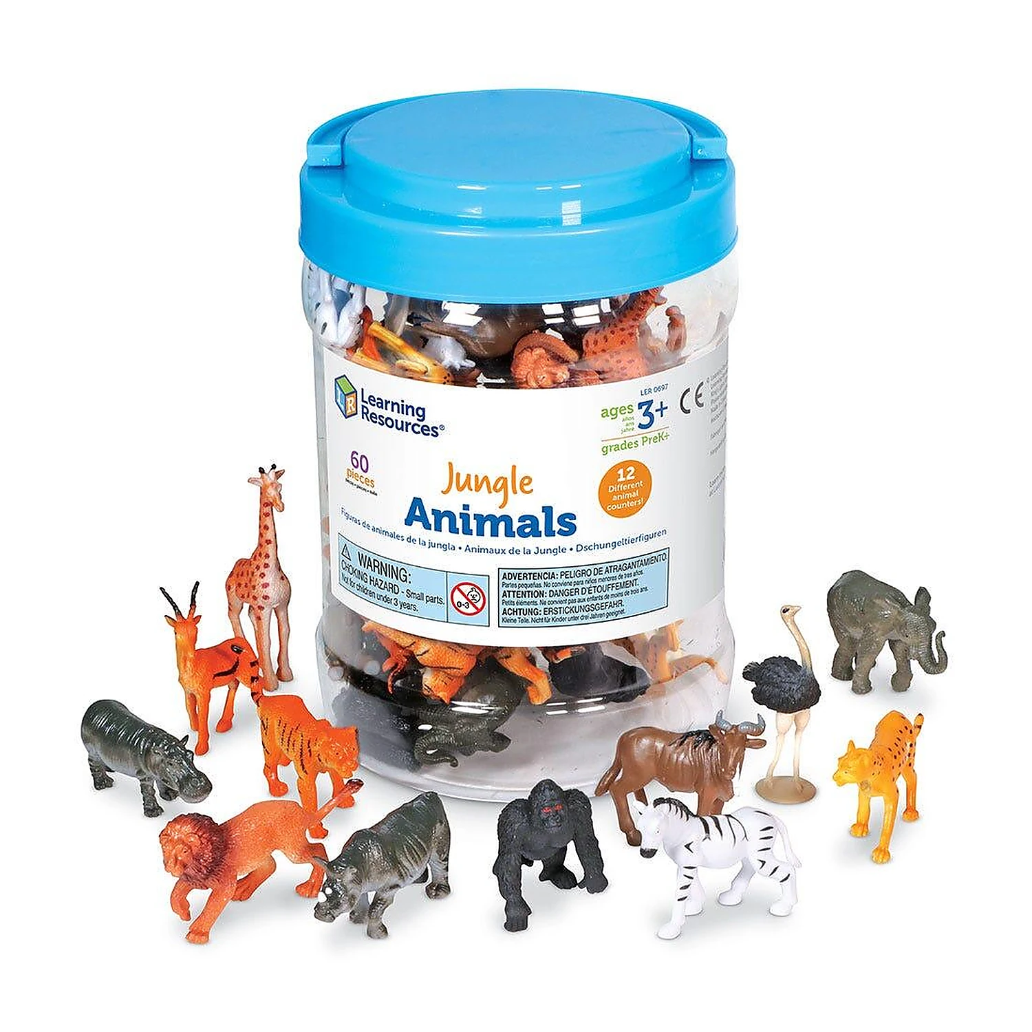 Set pentru sortat - Animalute din jungla [1]