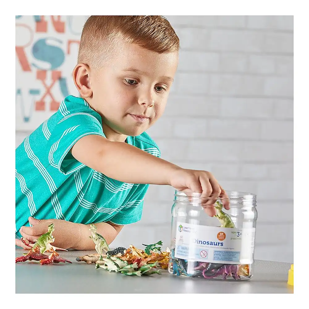 Set pentru sortat - Dinozauri jucausi (60 piese) [6]