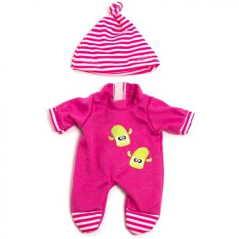 Set pijama si caciulita pentru papusa fetita 21 cm [1]