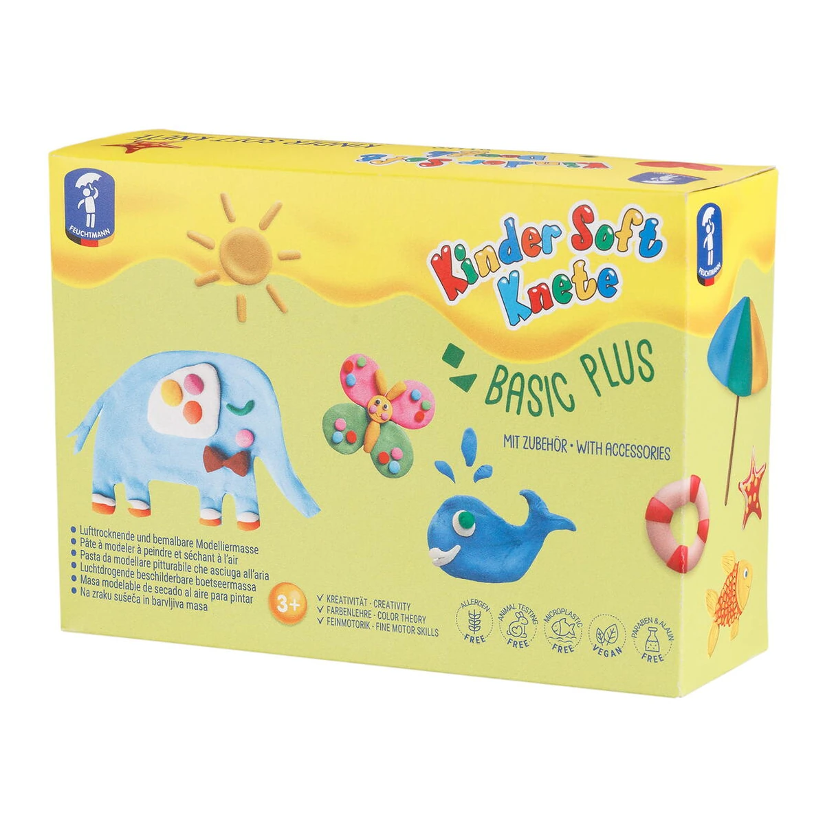 Plastilina Kinder Basic Plus 3 ani+ | Creativitate si joaca [2]