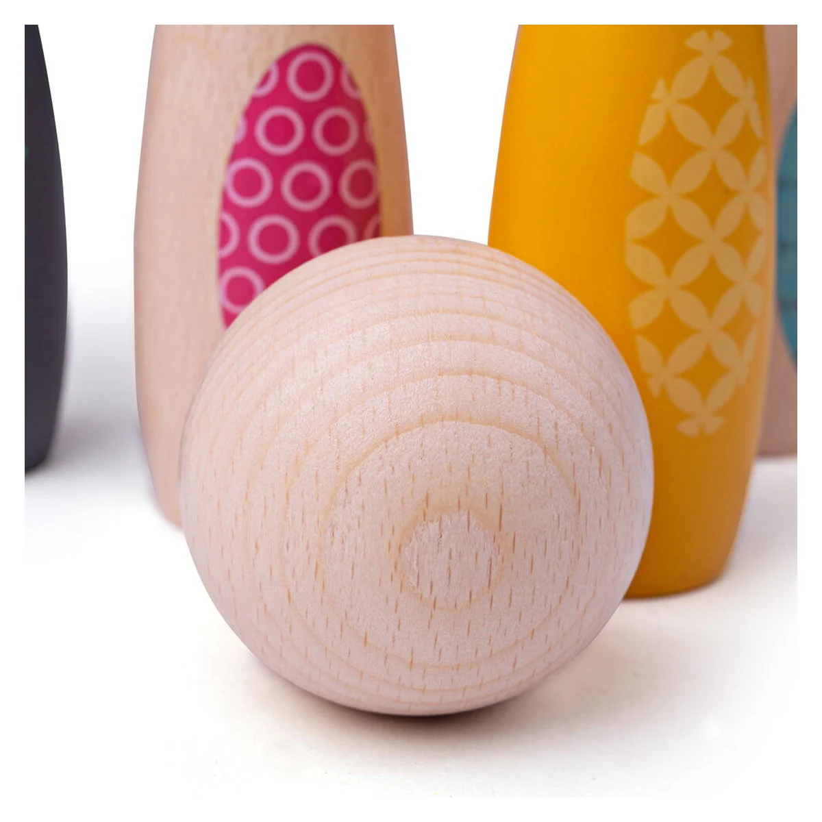 Set popice lemn BIGJIGS Toys – Animalute vesele 2 ani+ [4]