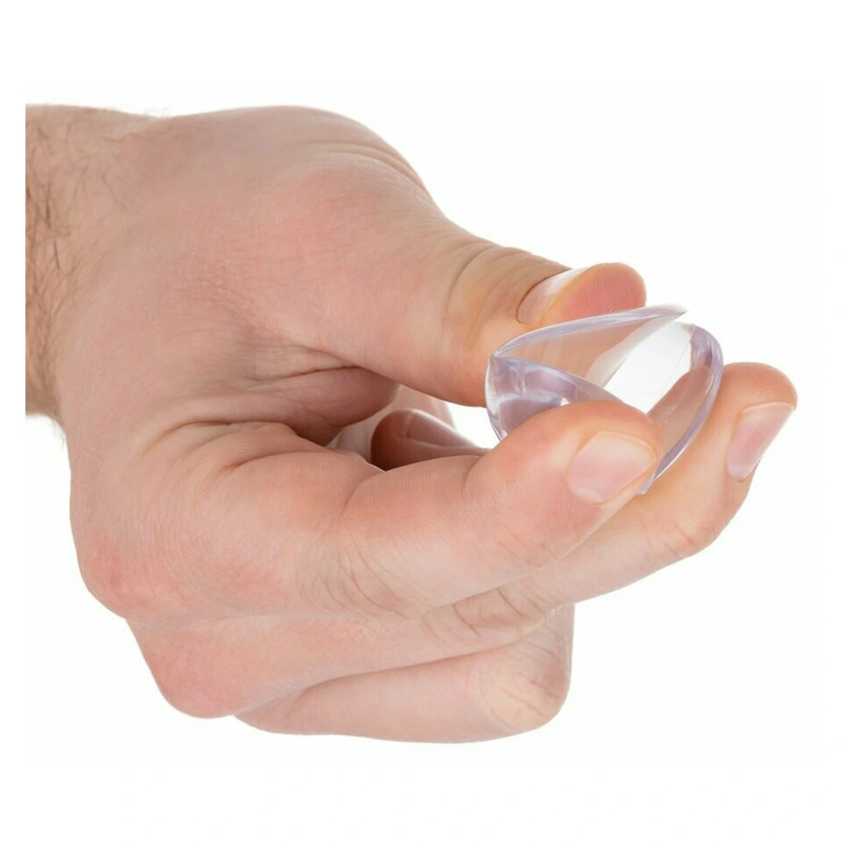 Set protectii pentru colturi ascutite, Usor de instalat, 3.6 x 3.6 x 2.7 cm, 4 bucati, Transparent [3]