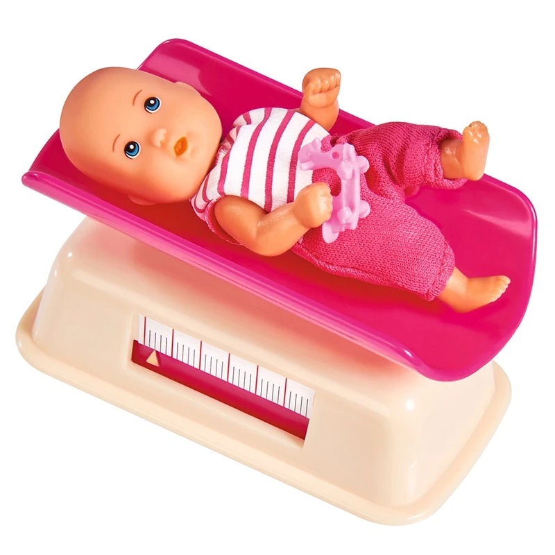 Set Simba Steffi Love New Born Baby Set papusa 29 cm, 1 bebelus si accesorii [5]