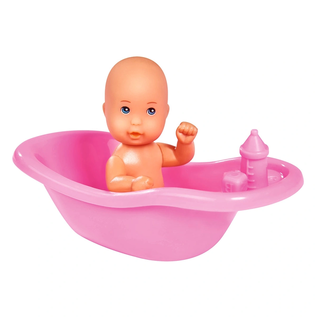 Set Simba Steffi Love New Born Baby Set papusa 29 cm, 1 bebelus si accesorii [4]