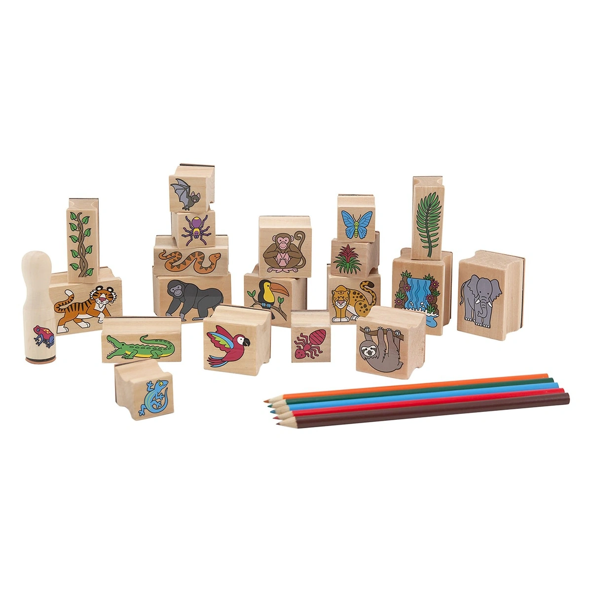 Set stampile Jungla Melissa and Doug [2]