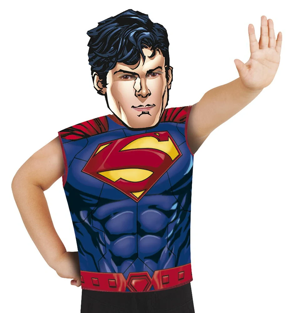 Set Superman - Masca & tricou fara maneci [1]