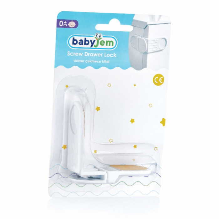 Siguranta pentru sertare Alb BabyJem [2]