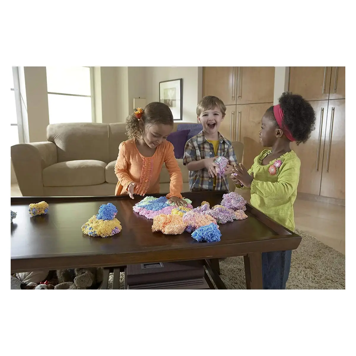 Spuma de modelat cu sclipici - set 4 [3]