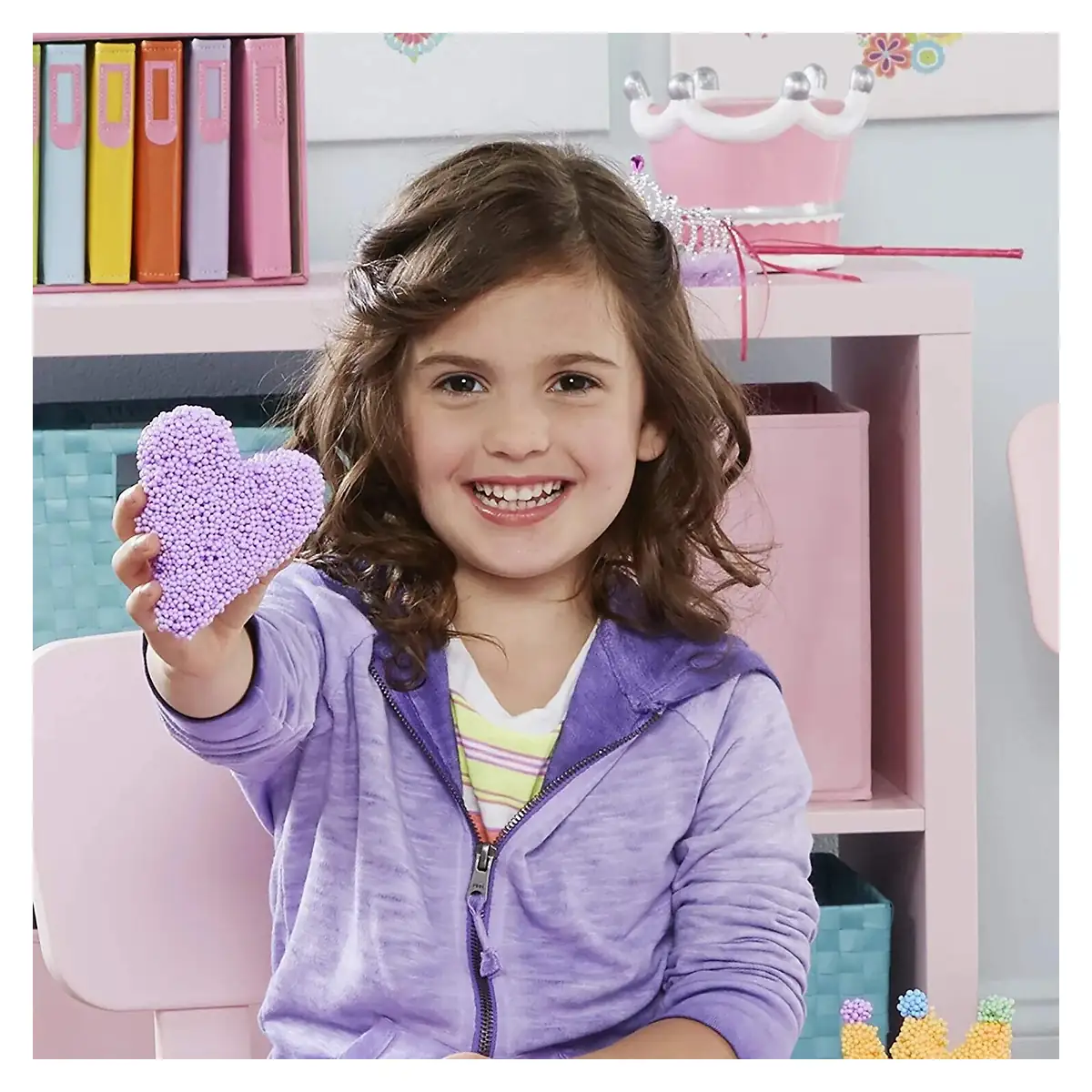 Spuma de modelat cu sclipici - set 4 [4]