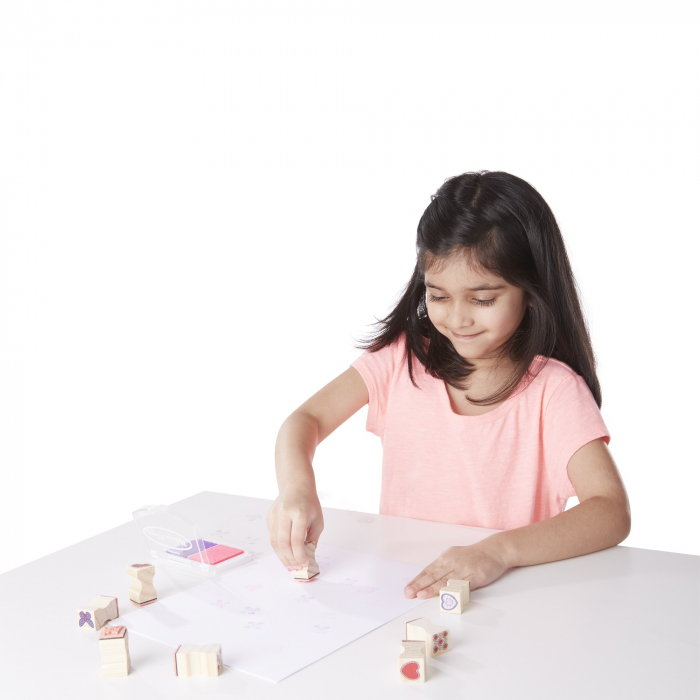 Stampile cu fluturasi si inimioare - Melissa & Doug [4]