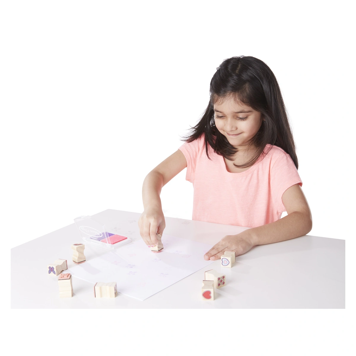 Stampile cu fluturasi si inimioare - Melissa & Doug [4]