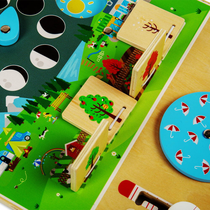 Statie meteo din lemn pentru copii BIGJIGS Toys [3]