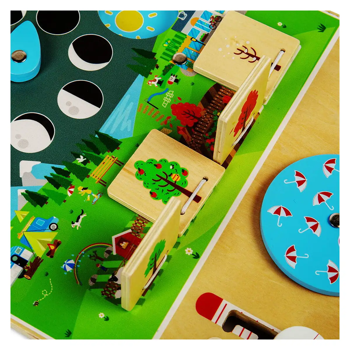 Statie meteo din lemn pentru copii BIGJIGS Toys [3]