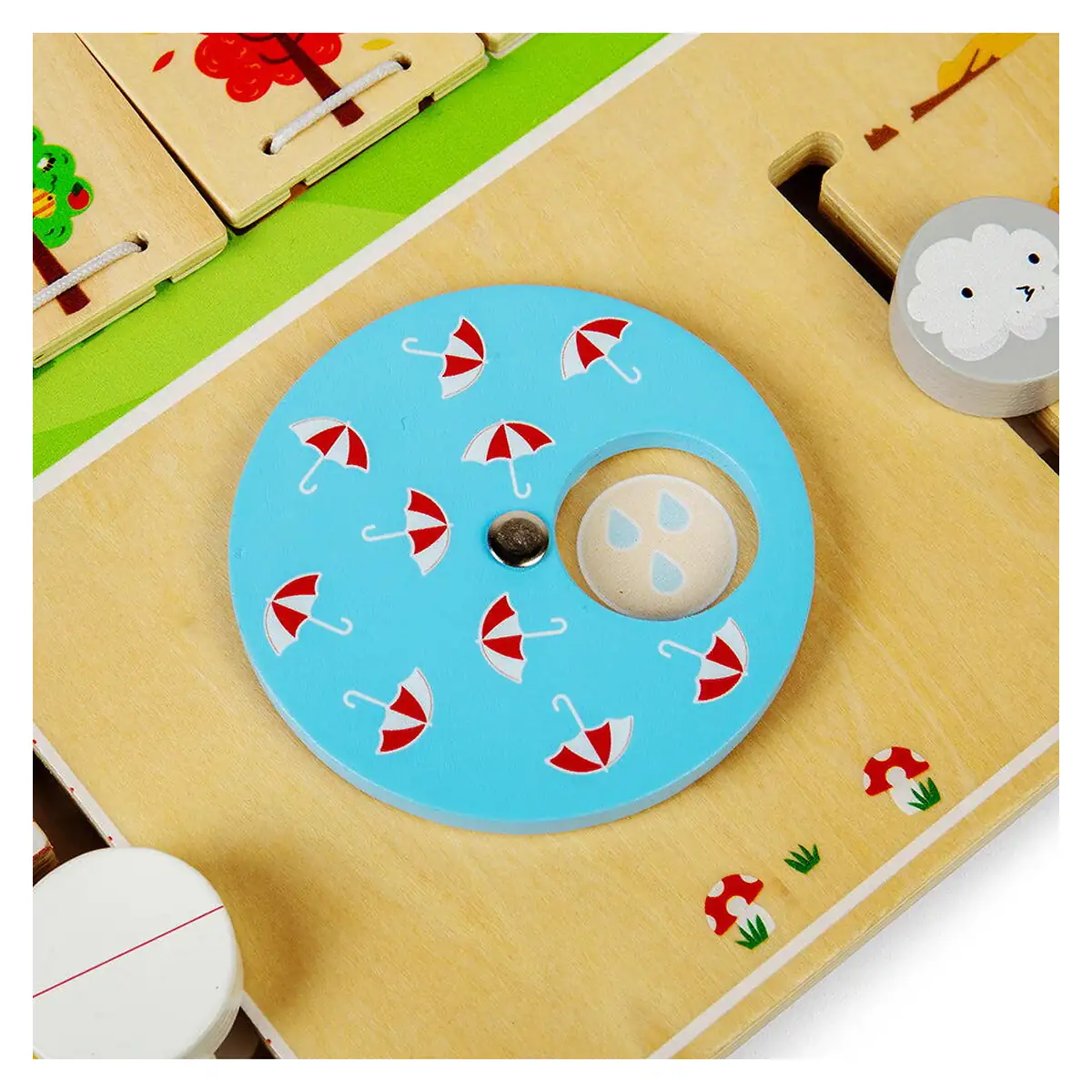 Statie meteo din lemn pentru copii BIGJIGS Toys [2]