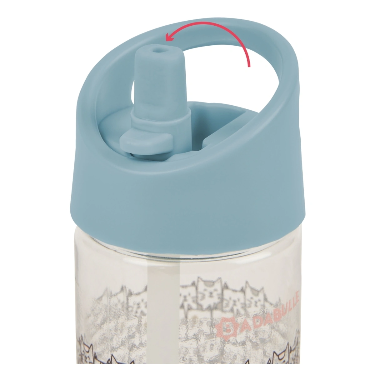 Sticla cu pai cu pisici Badabulle [3]