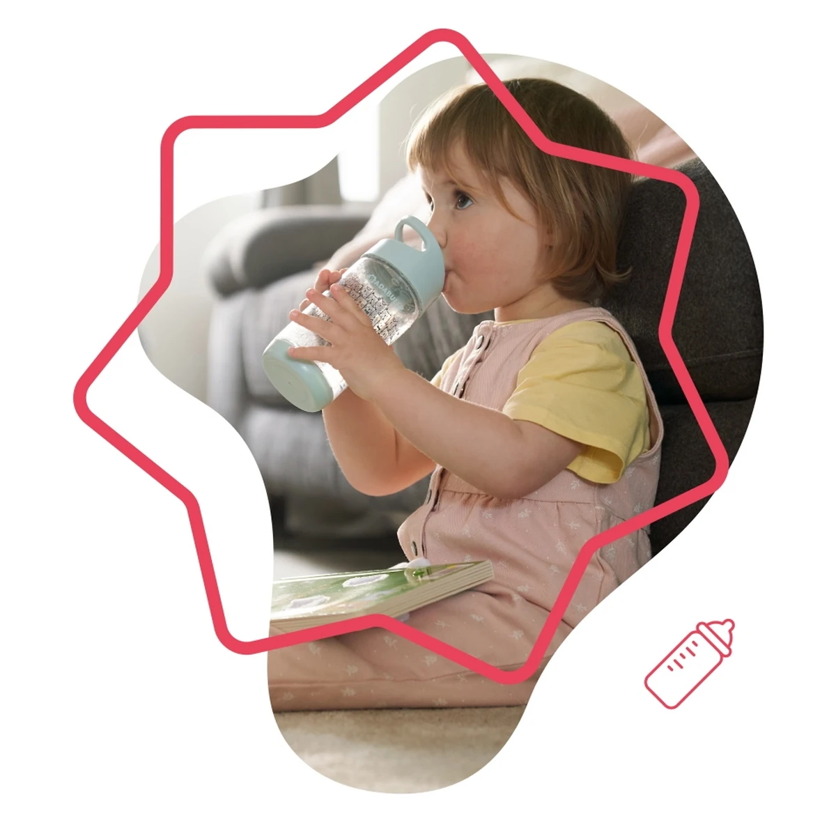 Sticla cu pai cu pisici Badabulle [6]