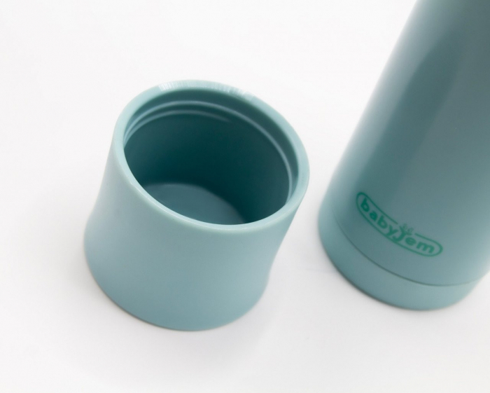 Sticla termos din otel inoxidabil, Turcoaz, BabyJem, 400 ml [2]