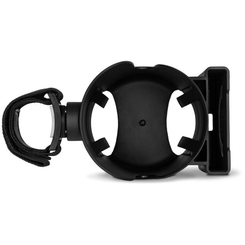 Suport universal pentru biberon/pahar si telefon, Lionelo, Ove, Cu sistem de rotire 360, Negru [9]