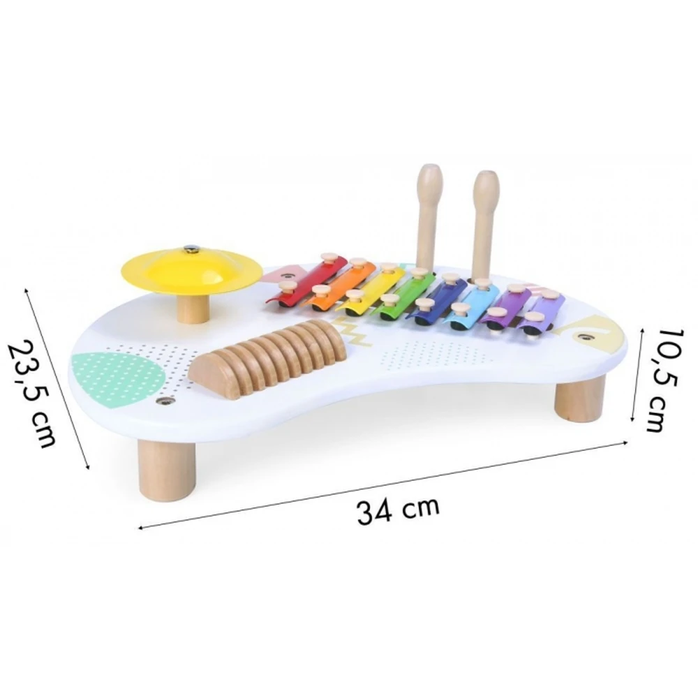 Tabla din lemn cu 3 instrumente [4]