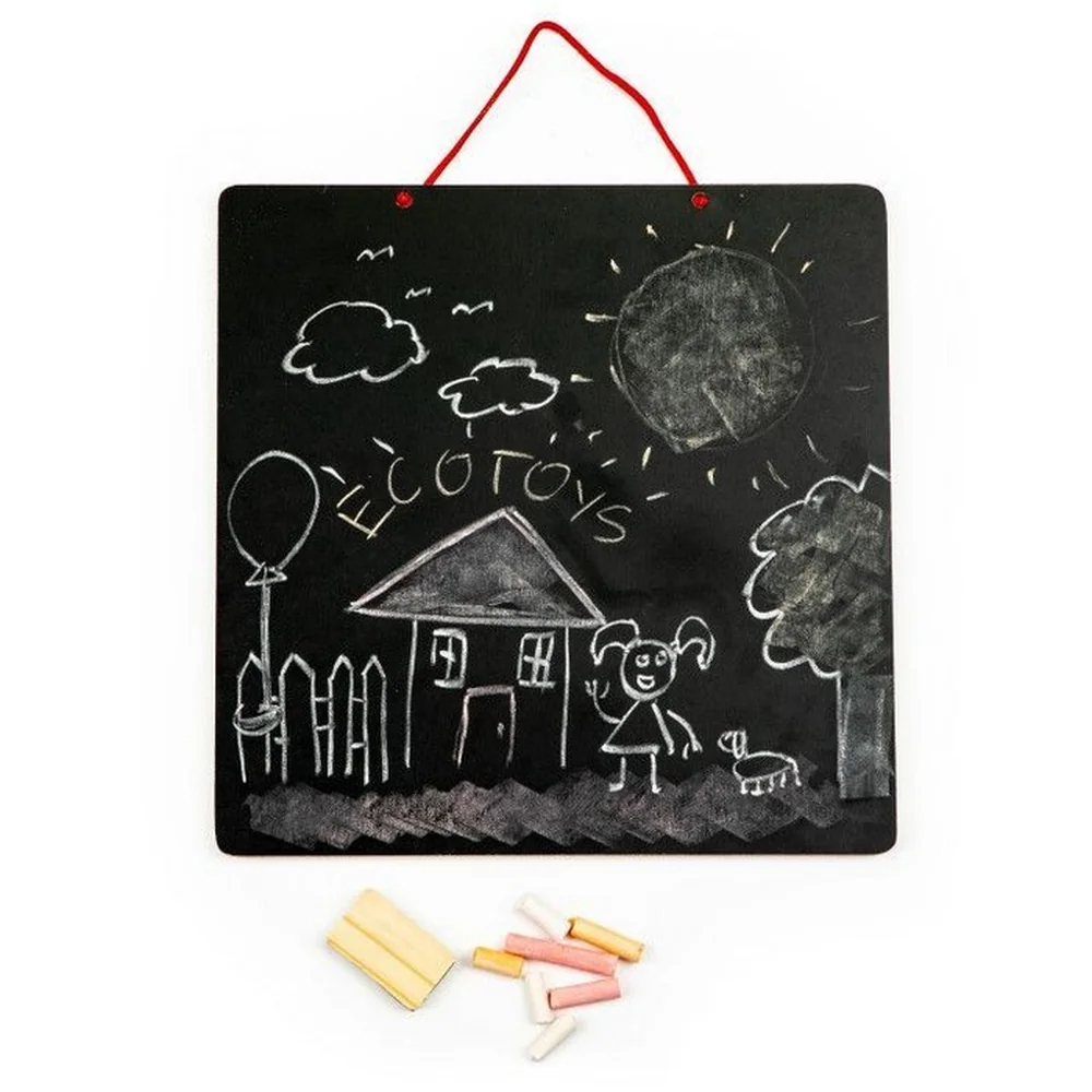 Tabla educationala 3 in 1 cu litere magnetice - Ecotoys [4]