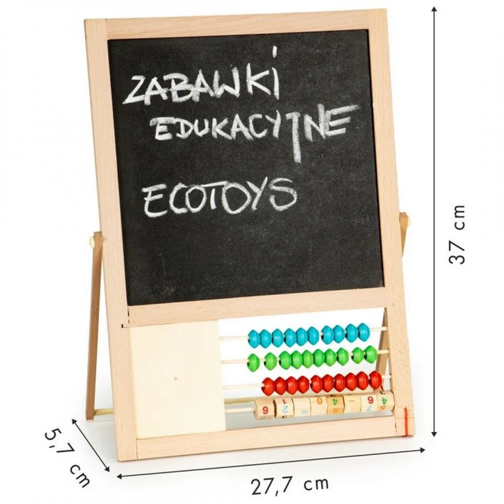 Tabla educationala cu abac si numere [7]