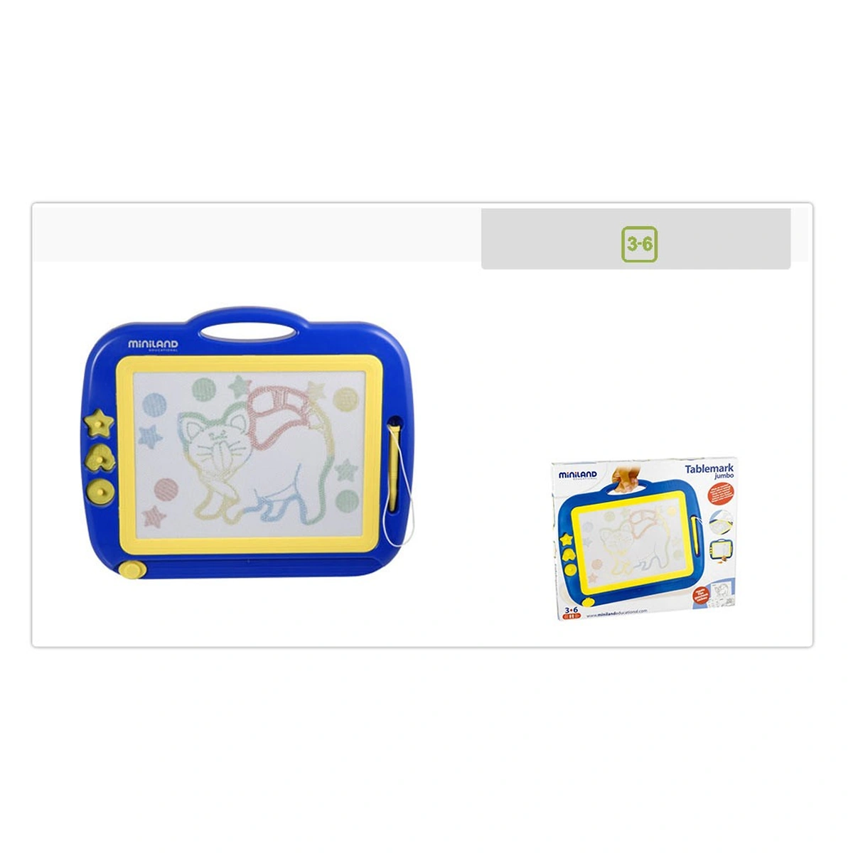 Tablita de desen Jumbo Miniland [3]