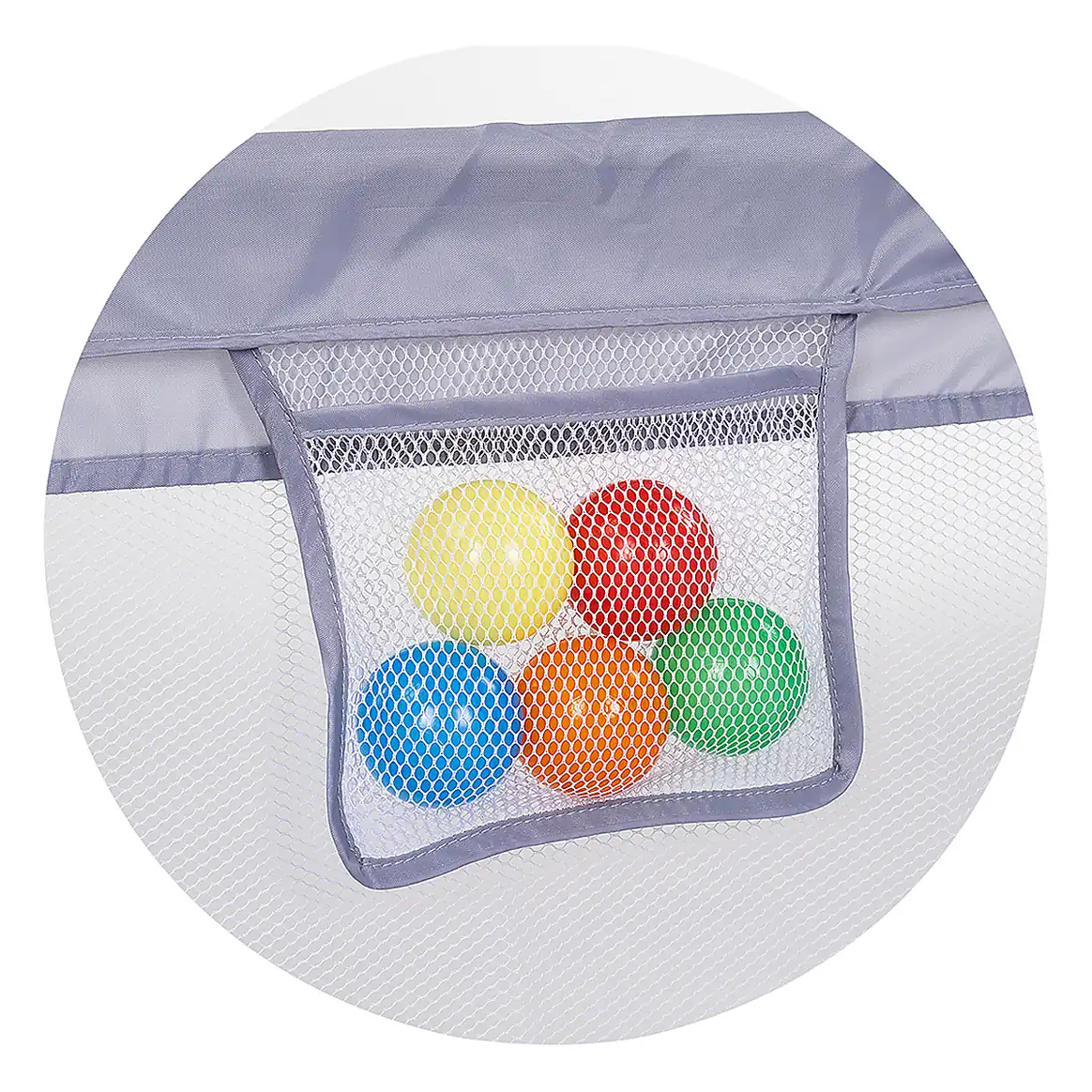 Tarc de joaca Chipolino Amico 200x180 cm cu usa, Grey 5 ani [5]