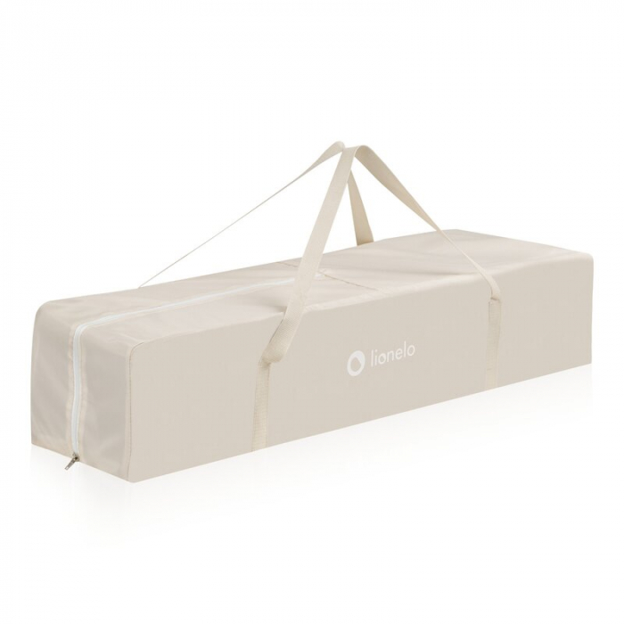 Tarc de joaca copii, Lionelo, Bonnie, Pana la 15 kg, 100 x 100 cm, Beige Sand [11]