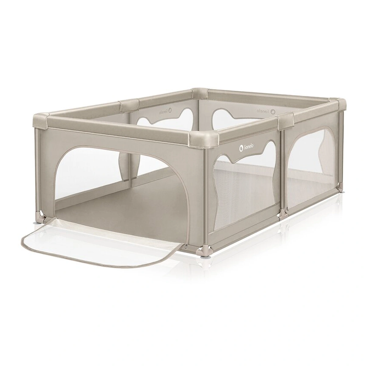 Tarc de joaca copii, Lionelo, Willow, 127 x 187 cm, Cu doua intrari laterale si fermoar [5]